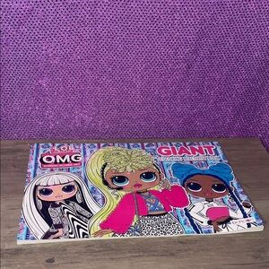 LOL Surprise OMG Giant Coloring Book • Activity Pages • Big Coloring Book